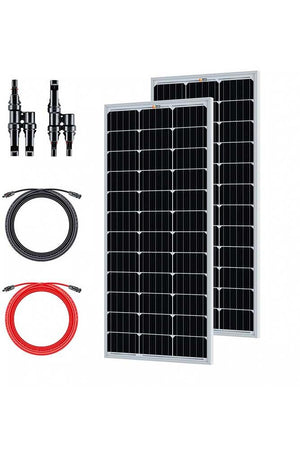 Rich Solar 200 Watt Solar Kit for Solar Generators Portable Power Stations - Renewable Outdoors