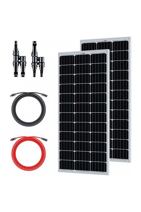 Rich Solar 200 Watt Solar Kit for Solar Generators Portable Power Stations - Renewable Outdoors