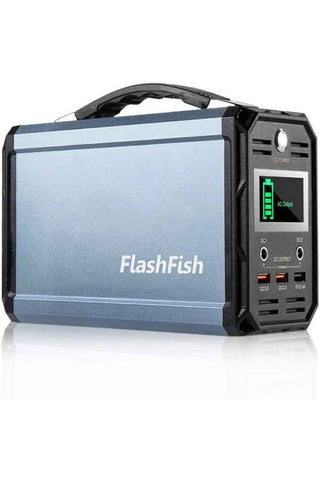 FlashFish G300 300W Solar Generator - Renewable Outdoors