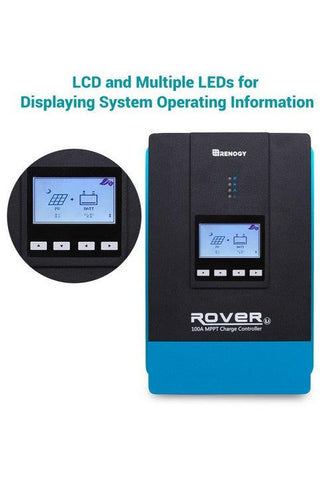 Image of Renogy Rover 100Amp MPPT Solar Charge Controller