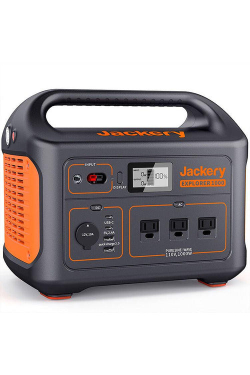 Jackery Explorer 1000 Portable Power Station | Renewable Outdoors