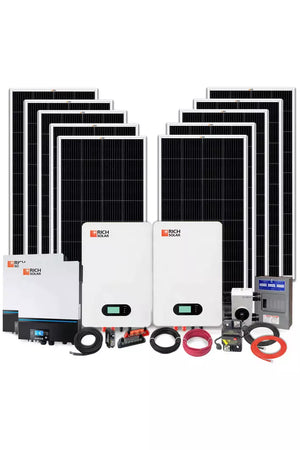 Rich Solar 2000W 48V 240VAC Solar Cabin Kit