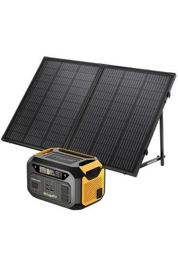 BougeRV 286Wh Flash300 with 130W Solar Panel Kit