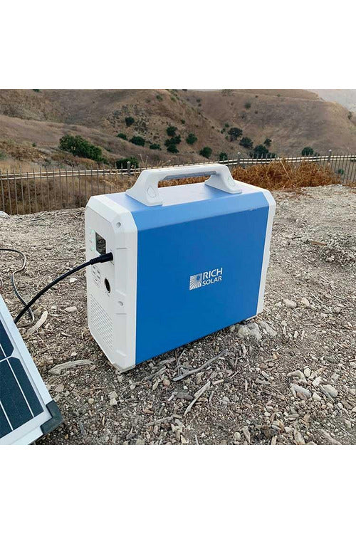 Rich Solar X500 Lithium Portable Power Station - Renewable Outdoors