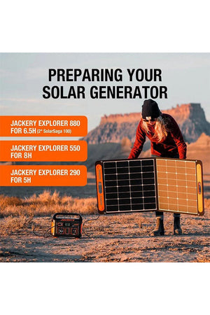 Jackery Solar Saga 100W Solar Panel