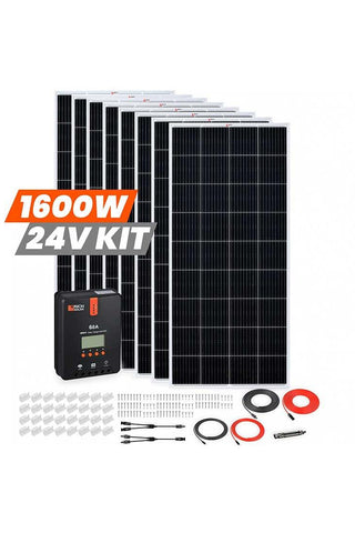 Image of Rich Solar 1600 Watt Solar Kit - Renewable Outdoors