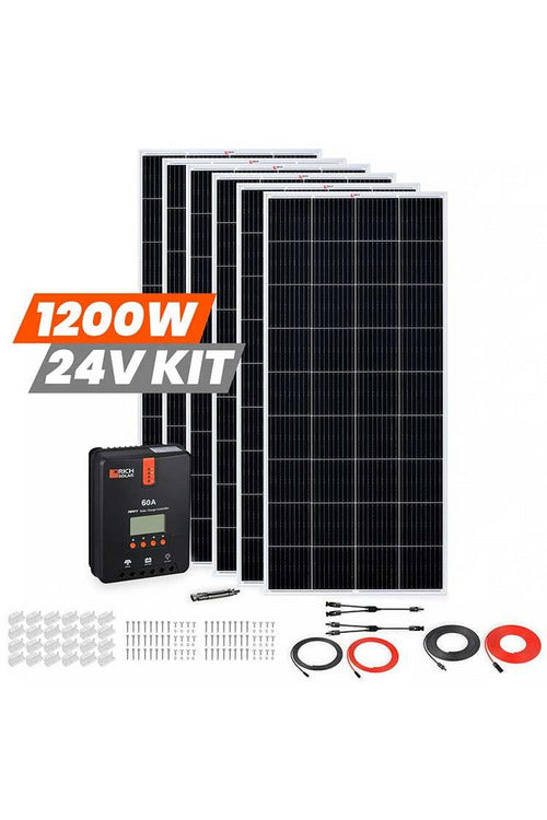 Rich Solar 1200 Watt Solar Kit - Renewable Outdoors