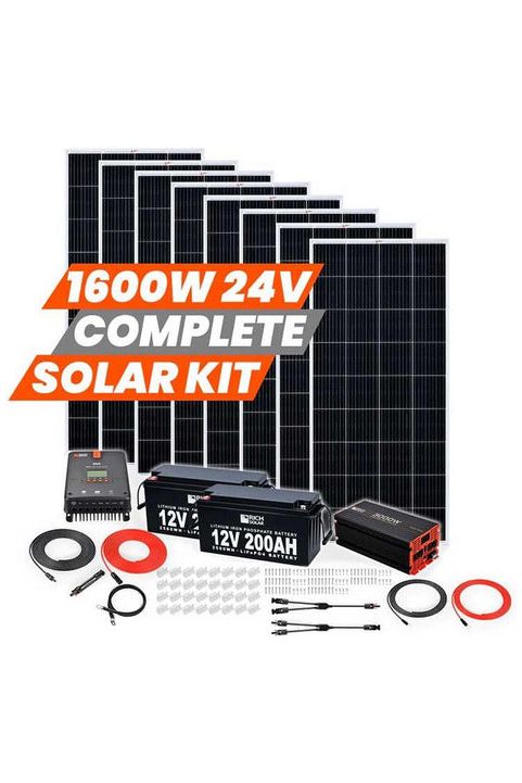 Rich Solar 1600 Watt Complete Solar Kit - Renewable Outdoors