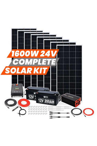 Image of Rich Solar 1600 Watt Complete Solar Kit - Renewable Outdoors