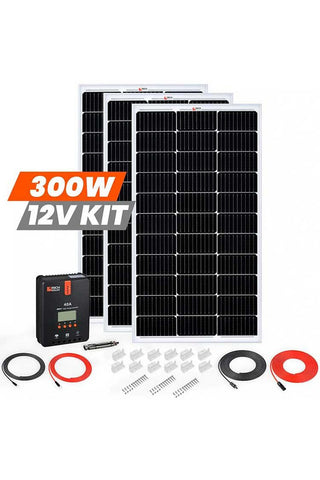 Image of Rich Solar 300 Watt Solar Kit - Renewable Outdoors