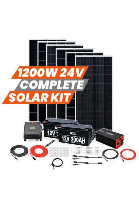 Rich Solar 1200 Watt Complete Solar Kit - Renewable Outdoors