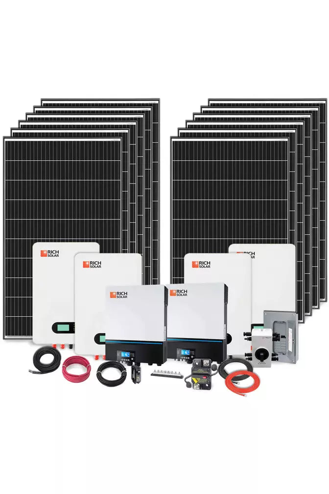 Rich Solar 4000W 48V 240VAC Solar Cabin Kit