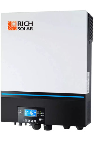 Image of Rich Solar 4000W 48V 240VAC Solar Cabin Kit