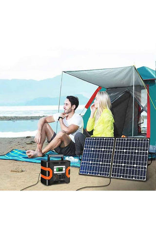 Image of Flashfish 100W 18V Portable Solar Panel - Renewable Outdoors
