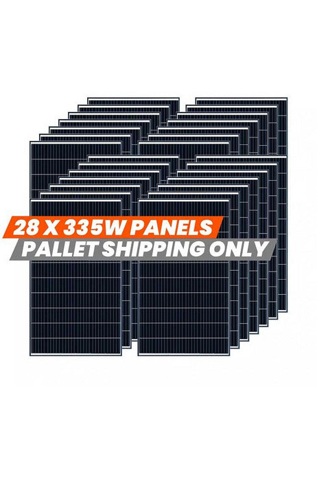 Rich Solar Mega 335W Solar Panel Bulk - Renewable Outdoors