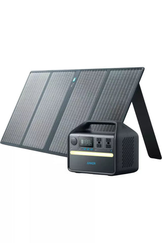Image of Anker Powerhouse 535 Portable Power Station Solar Kit