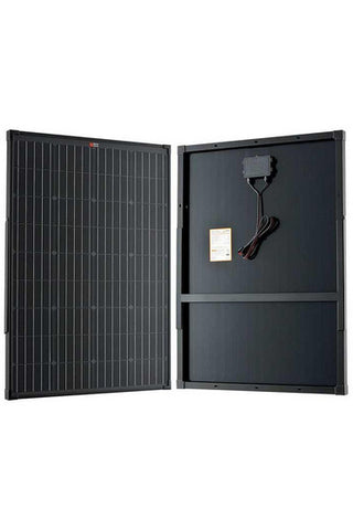 Image of Rich Solar 100 Watt Portable Solar Panel Black - Renewable Outdoors