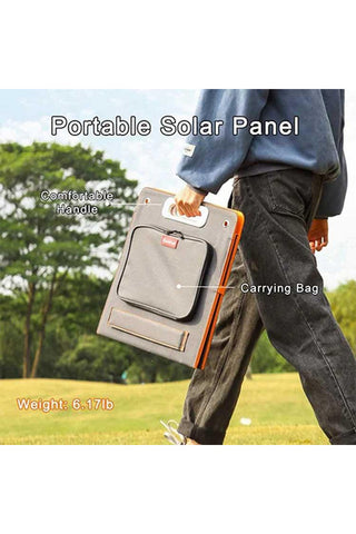 Image of Flashfish 18V/100W Foldable Solar Panel - Renewable Outdoors