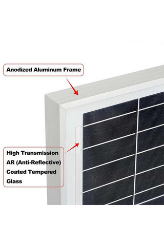 Image of Rich Solar Mega 200 Watt 24 Volt Solar Panel - Renewable Outdoors