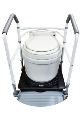 Image of Laveo Comfort Lift Package Kit with DF1045 Portable Dry Flush Toilet
