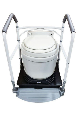 Image of Laveo Comfort Lift Package Kit with DF1045 Portable Dry Flush Toilet
