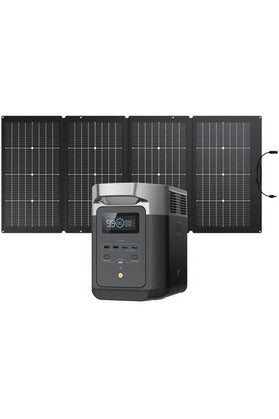 EcoFlow Delta 2 Solar Kit with 220W Solar Panel
