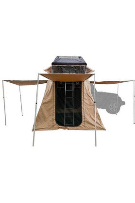 Guana Equipment Wanaka 72" Roof Top Tent with XL Annex