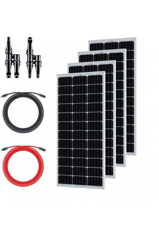 Rich Solar 400 Watt Solar Kit for Solar Generators Portable Power Stations - Renewable Outdoors