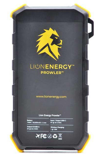Lion Energy Prowler Portable Charger - Renewable Outdoors