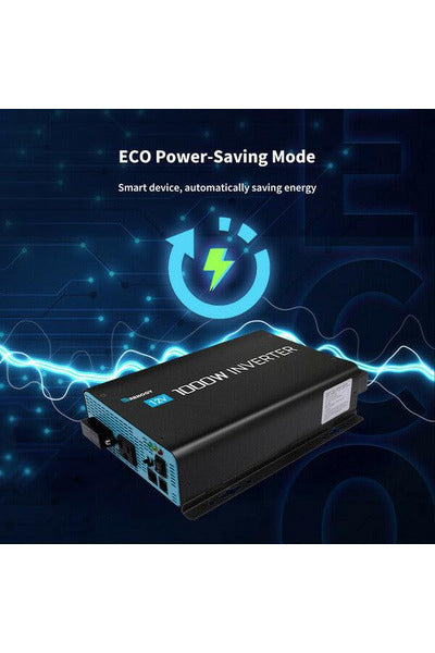 Renogy 1000W 12V Pure Sine Wave Inverter with Power Saving Mode (New Edition)