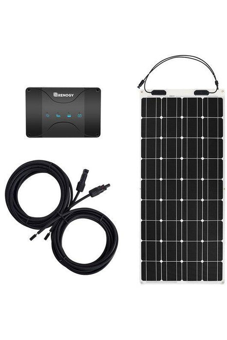 Renogy 12V 30A Dual Battery Charging 100W Solar Flex Bundle