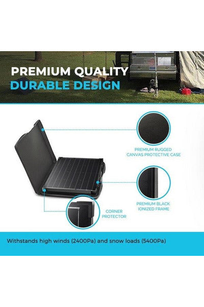 Renogy 100W 12V Monocrystalline Foldable Solar Suitcase