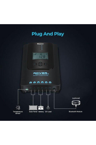 Renogy Rover Li 40 Amp MPPT Solar Charge Controller | Renewable Outdoors