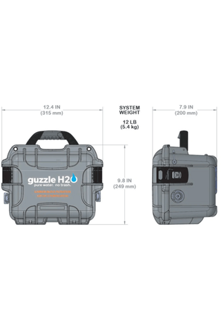 Guzzle H2O Stream Portable Water Purification System