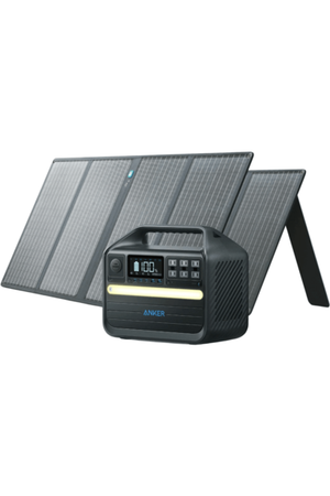Anker Powerhouse 555 Portable Power Station Solar Kit