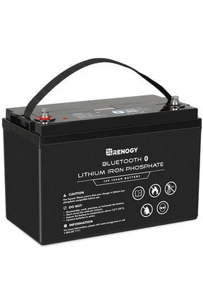 Image of Renogy 12V 100Ah Lithium Iron Phosphate Battery with Bluetooth