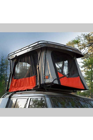 BadAss Tents 2009-22 Toyota 4Runner (Gen 5) CONVOY® Rooftop Tent w/ Low Mount Crossbars
