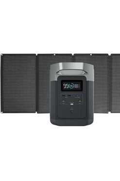 EcoFlow Delta 1300 Solar Kit with 160W Solar Panel
