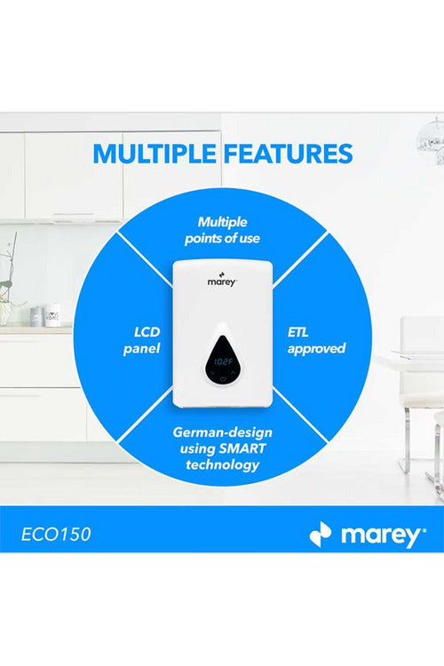 Marey ECO 150 Electric Water Heat 14.5kW / 220V / ETL - Renewable Outdoors
