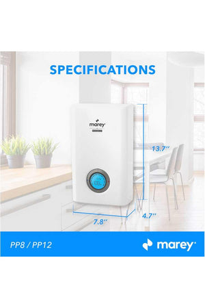 Marey PP8 Power Pak 8.5kW Electric Tankless Water Heater
