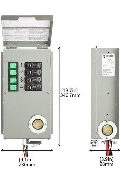 Natures Generator Power Transfer Kit Standard